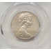 AUSTRALIA 1981 . TWENTY 20 CENTS COIN . VARIETY . 3 1/2 CLAW . PCGS MS63